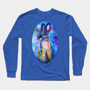 blue bunny Long Sleeve T-Shirt